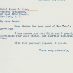Letter: 1941 September 20