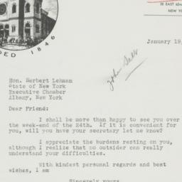 Letter: 1942 January 19