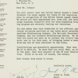Letter: 1946 July 15