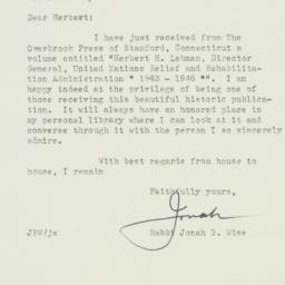 Letter: 1947 February 28