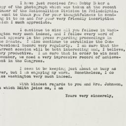 Letter: 1960 January 8