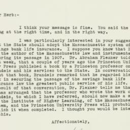 Letter: 1938 January 6