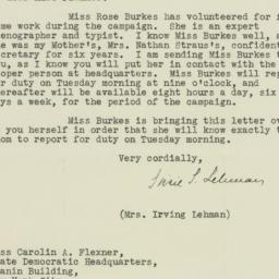 Letter: 1932 October 8