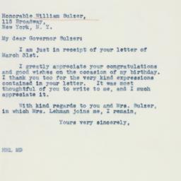 Letter: 1941 April 1