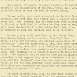 Letter: 1952 March 12