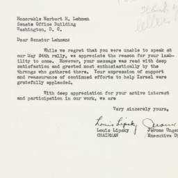 Letter: 1950 May 26