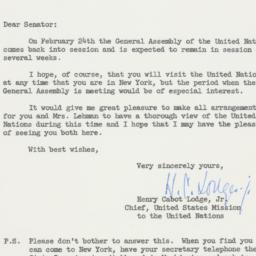 Letter: 1953 February 3