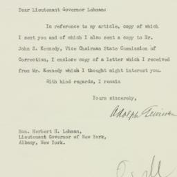 Letter: 1929 October 28