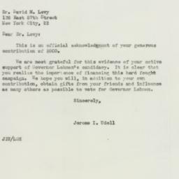 Letter: 1949 October 21