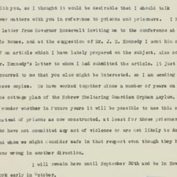 Manuscript: 1929 September 13