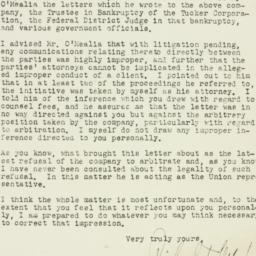 Letter: 1954 March 6