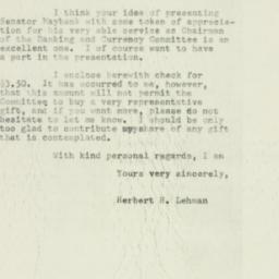 Letter: 1953 February 11