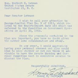 Letter: 1953 May 22