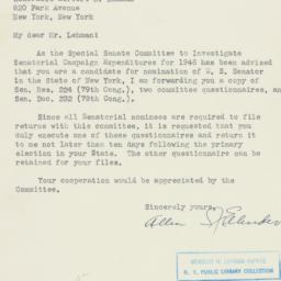 Letter: 1946 September 23