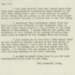 Letter: 1952 February 29