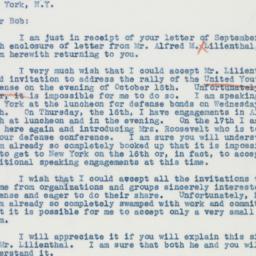 Letter: 1941 September 30