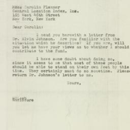Letter: 1946 December 20