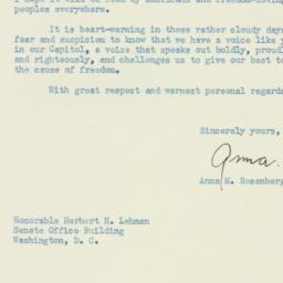Letter: 1953 June 18
