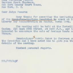 Letter: 1942 March 1