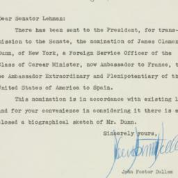 Letter: 1953 February 18