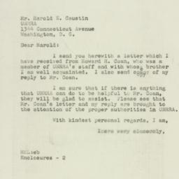 Letter: 1947 January 13