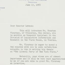 Letter: 1955 June 13