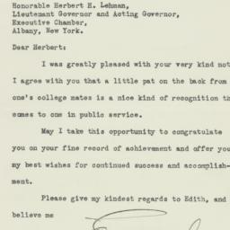 Letter: 1931 December 8