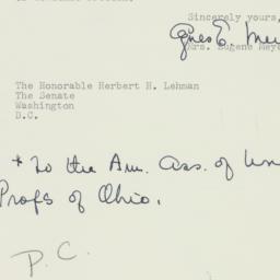 Letter: 1954 February 24