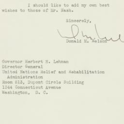 Letter: 1944 December 19
