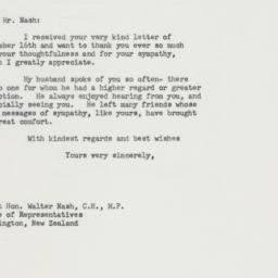 Letter: 1964 January 29