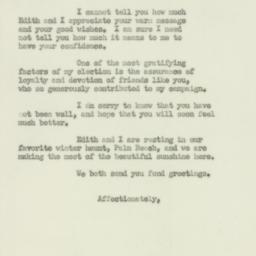 Letter: 1950 November 15