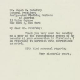 Letter: 1950 June 23