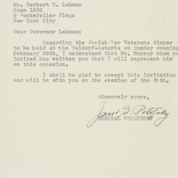 Letter: 1948 February 9