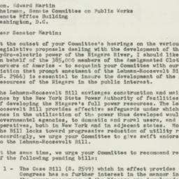 Letter: 1954 March 8