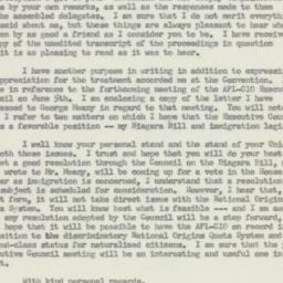 Letter: 1956 May 29