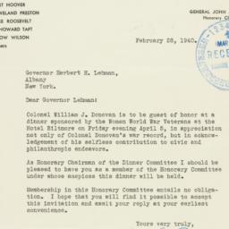 Letter: 1940 February 28
