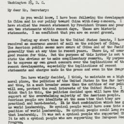 Letter: 1950 January 14