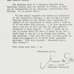 Letter: 1951 September 18
