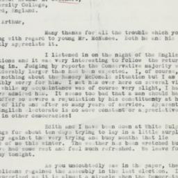 Letter: 1935 November 23