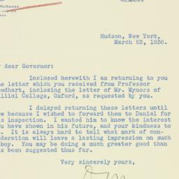Letter: 1936 March 23