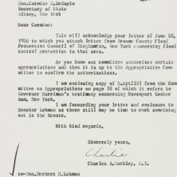 Letter: 1956 July 5