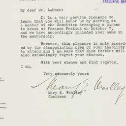 Letter: 1936 September 23