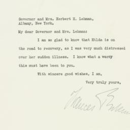 Letter: 1933 July 7