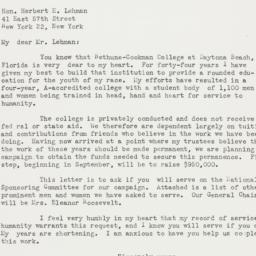 Letter: 1949 June 27
