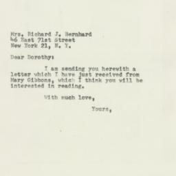 Letter: 1954 April 6