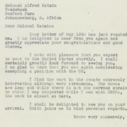 Letter: 1950 June 2