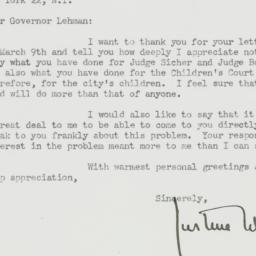 Letter: 1949 March 11