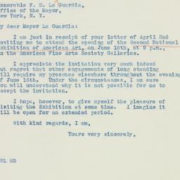 Letter: 1937 April 5