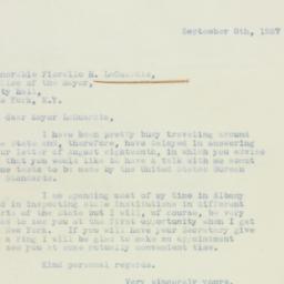 Letter: 1937 September 8