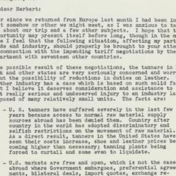 Letter: 1950 May 18